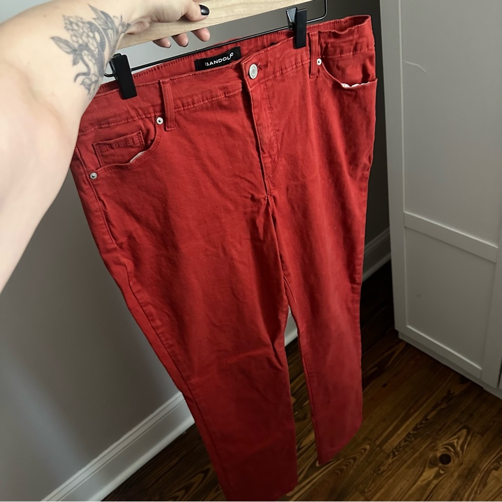 Bandolino Women's Burnt Orange Jeans